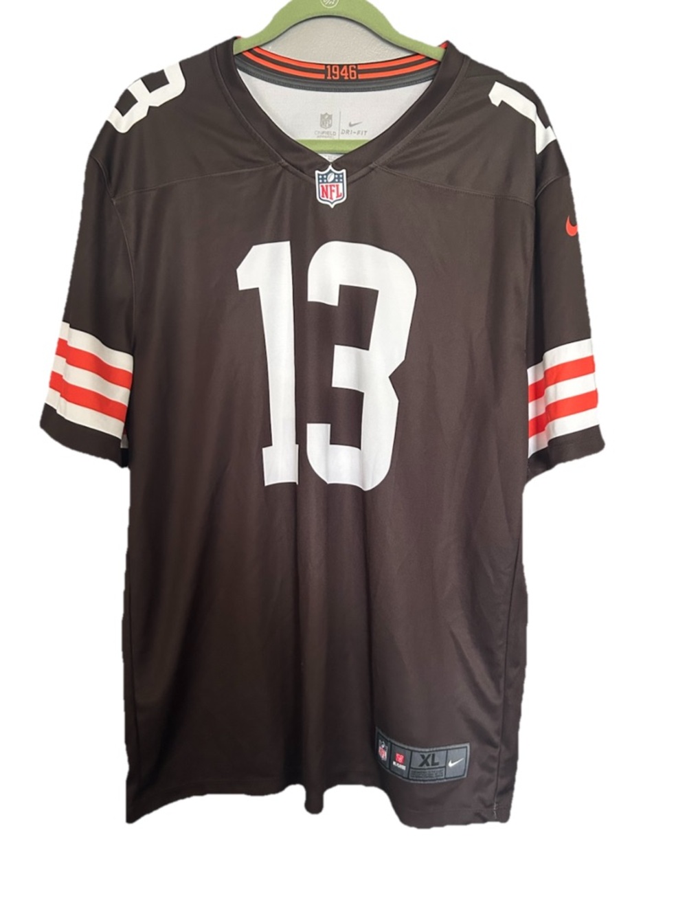 Nike NFL Cleveland Browns Odel Beckham Jr #13 Brown Jersey XL